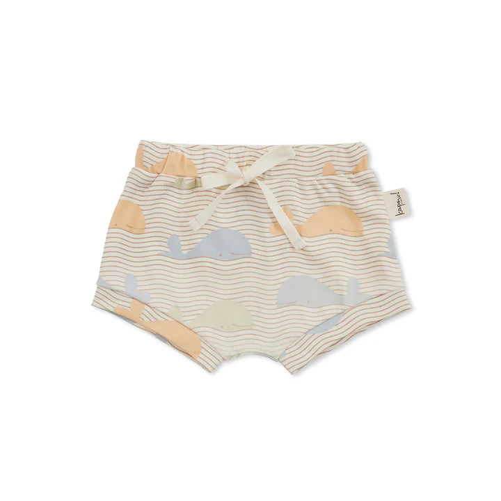 Save the Whales Baby Shorts