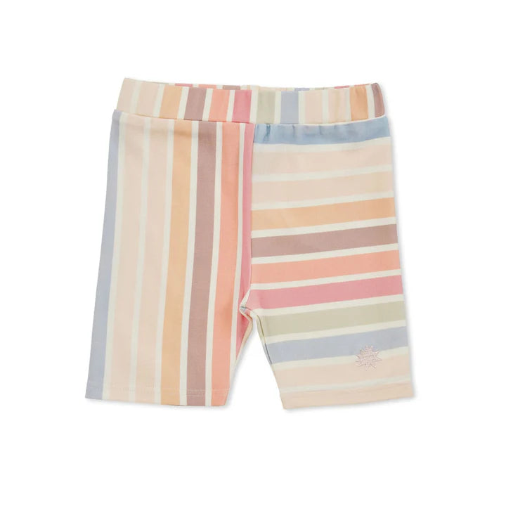 Sun Stripe Bike Shorts