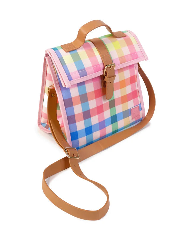 Sugarplum Lunch Satchel w/ Shoulder Strap