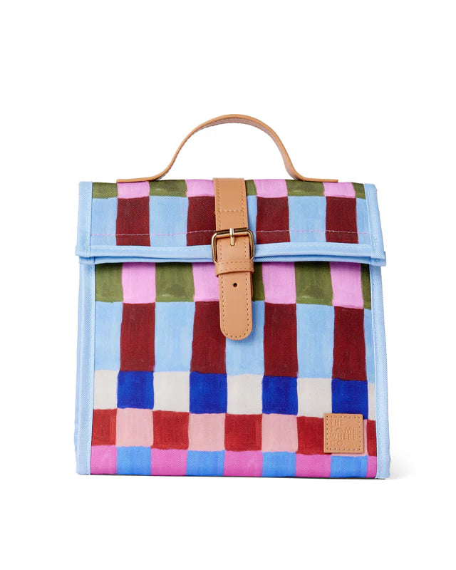 Hopscotch Satchel w/ Shoulder Strap