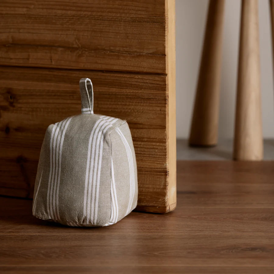 Murray Green Stripe Door Stop
