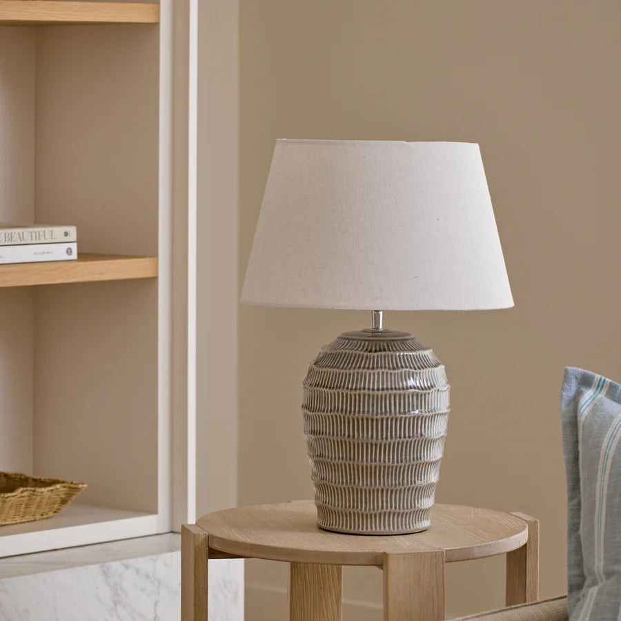 Nautilus Light Blue Lamp