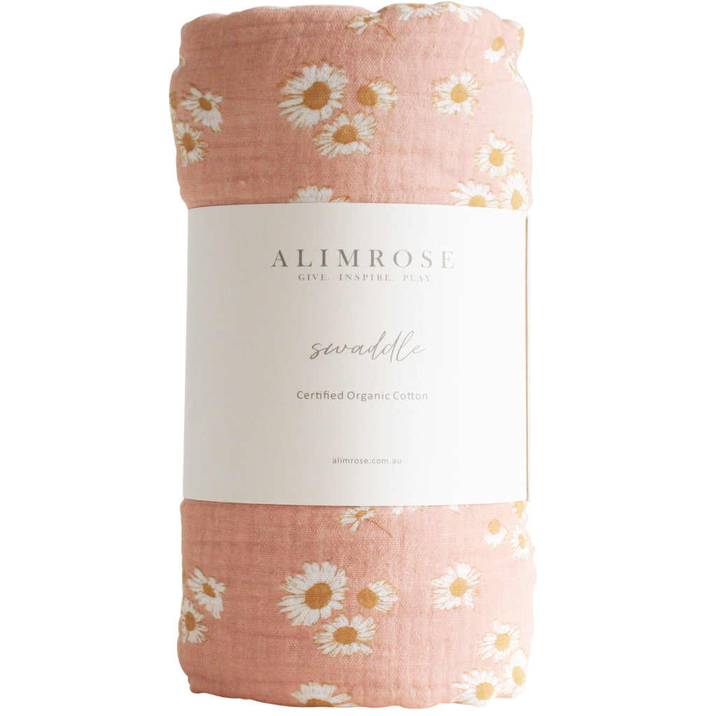 Muslin Swaddle - Little Daisies