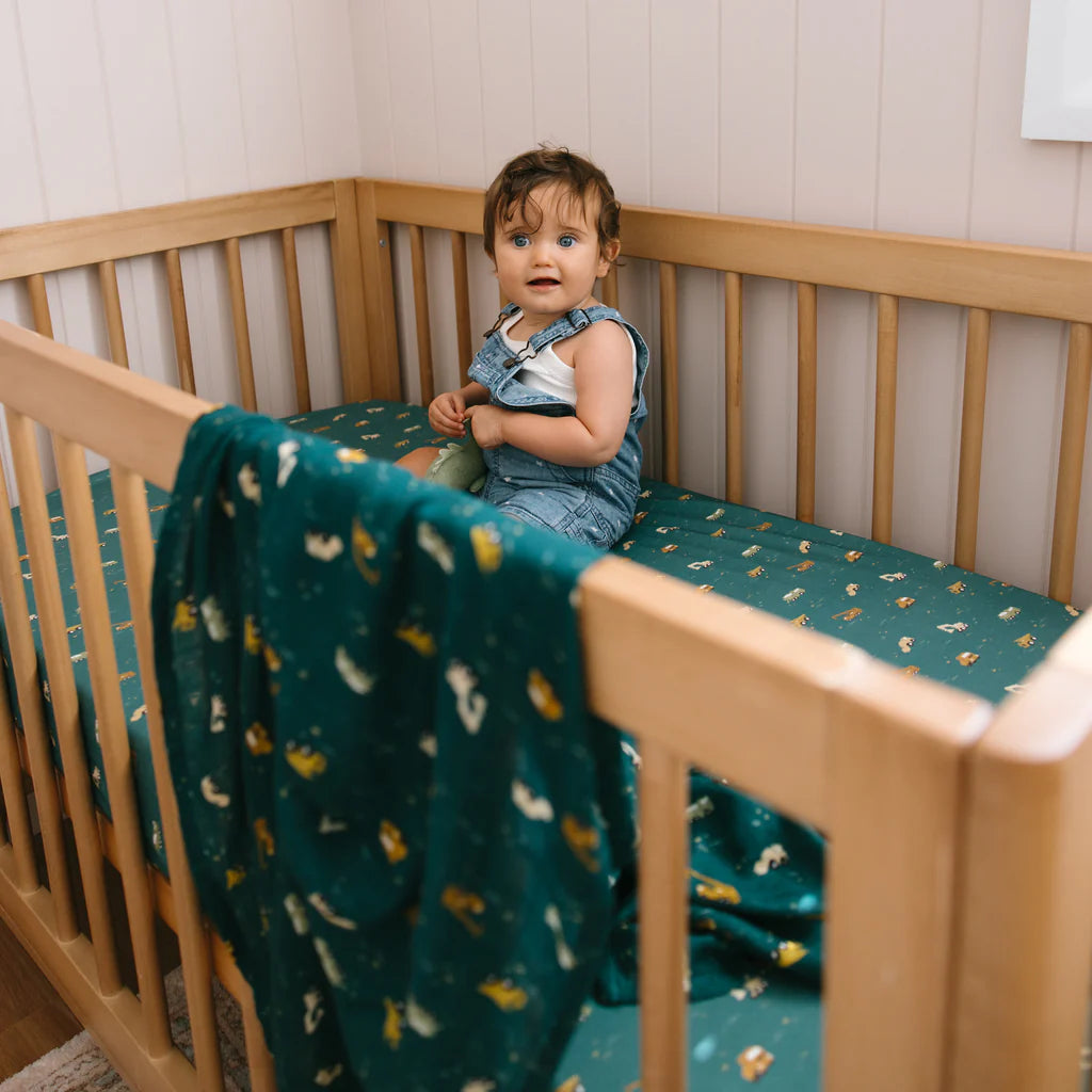 Trucks Fitted Cot Sheet