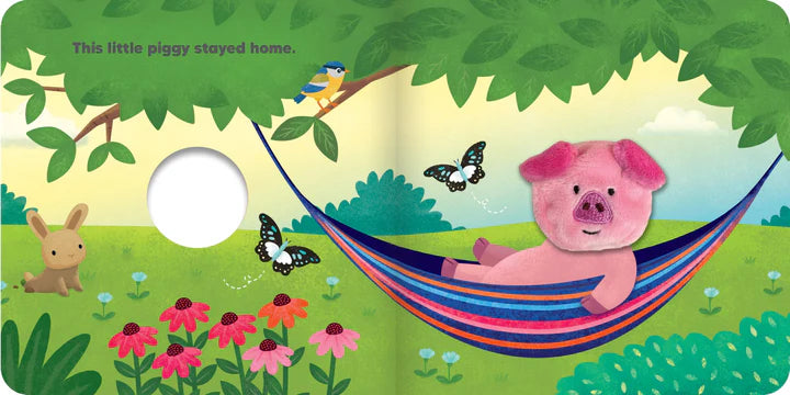 This Little Piggy - Finger Puppet - Board Book