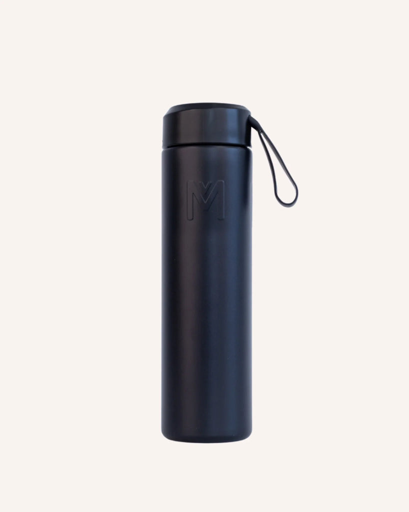 700ml Drink Bottle with Flask Lid & Bumper - Midnight