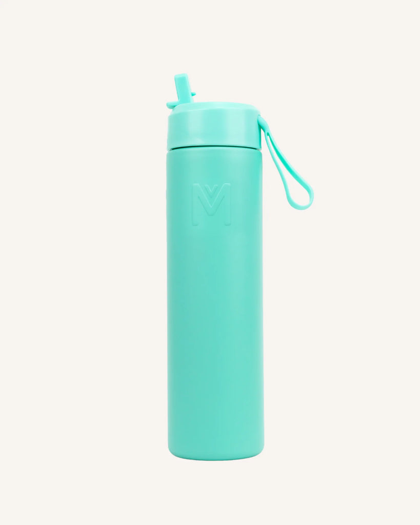 700ml Drink Bottle with Sipper Lid & Bumper - Lagoon