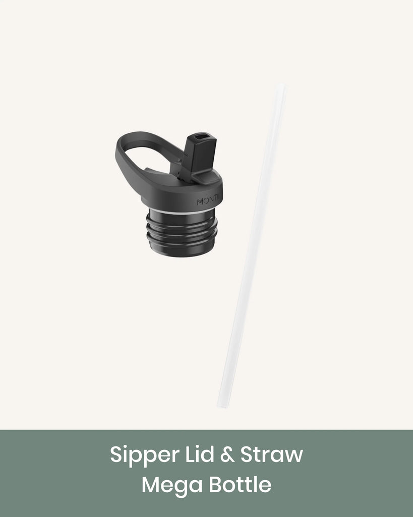 Mega Sipper Lid + Straw 2.0 (Fits Mega OLD STYLE Bottles)