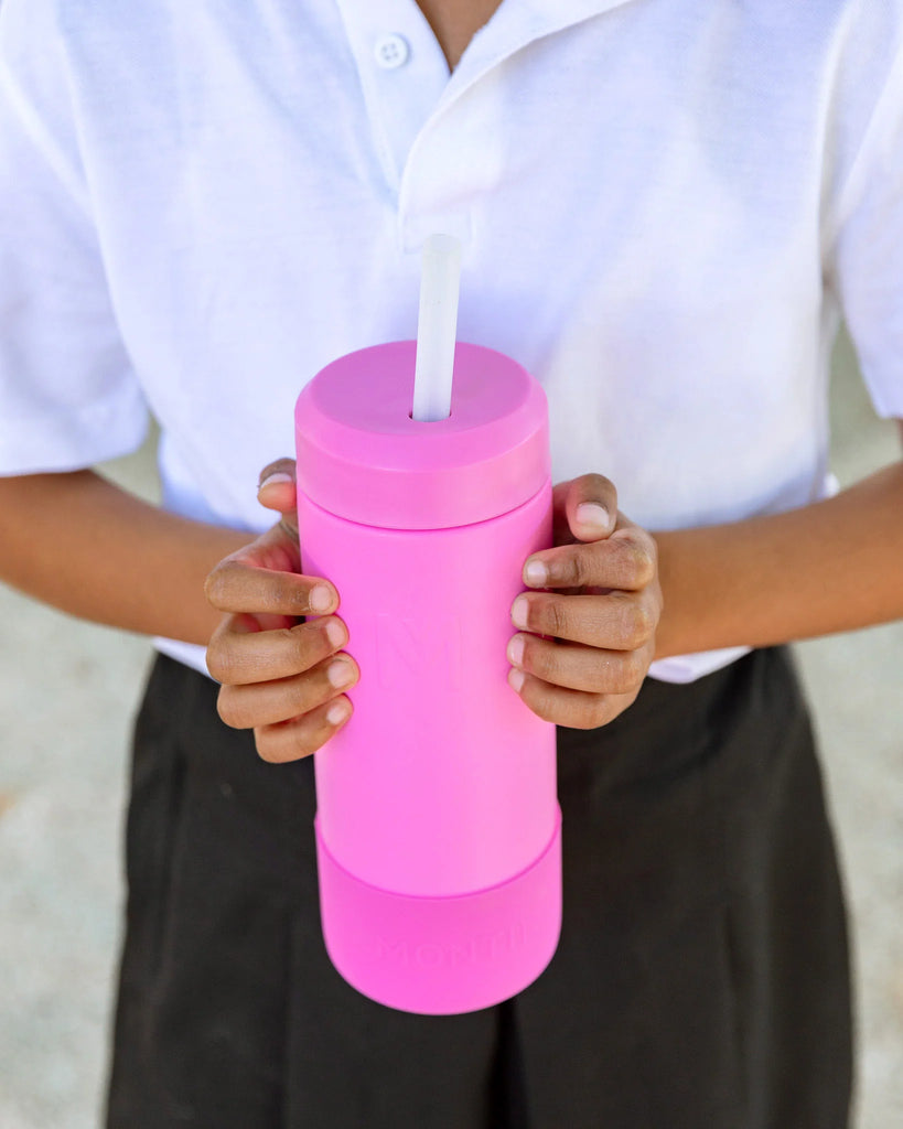 475ml Smoothie Cup with Silicone Straw - Calypso