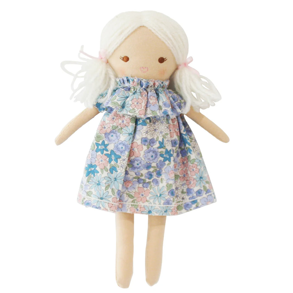 Mini Matilda Asleep/Awake Doll - Liberty Blue