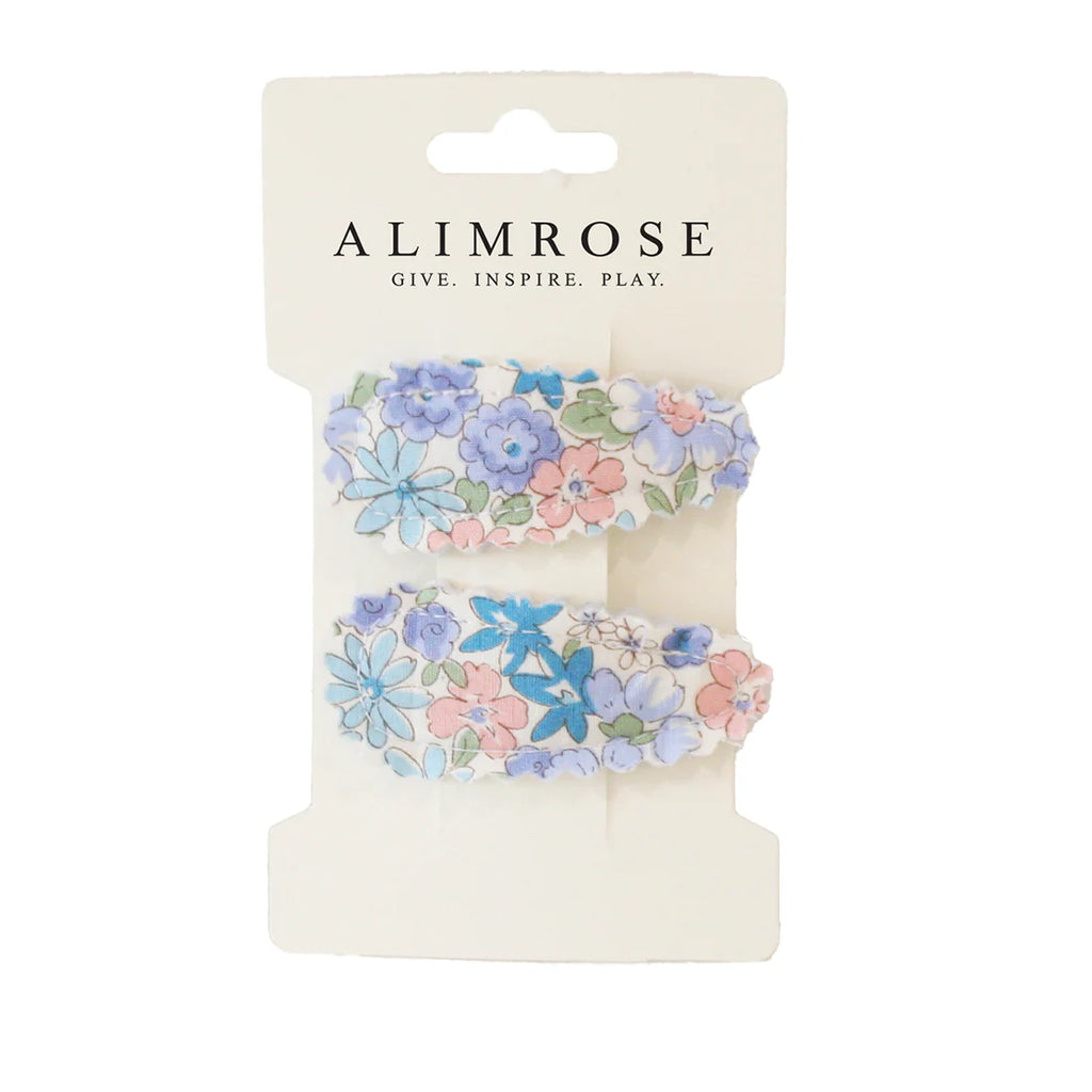 Hair Clip Set - Liberty Blue