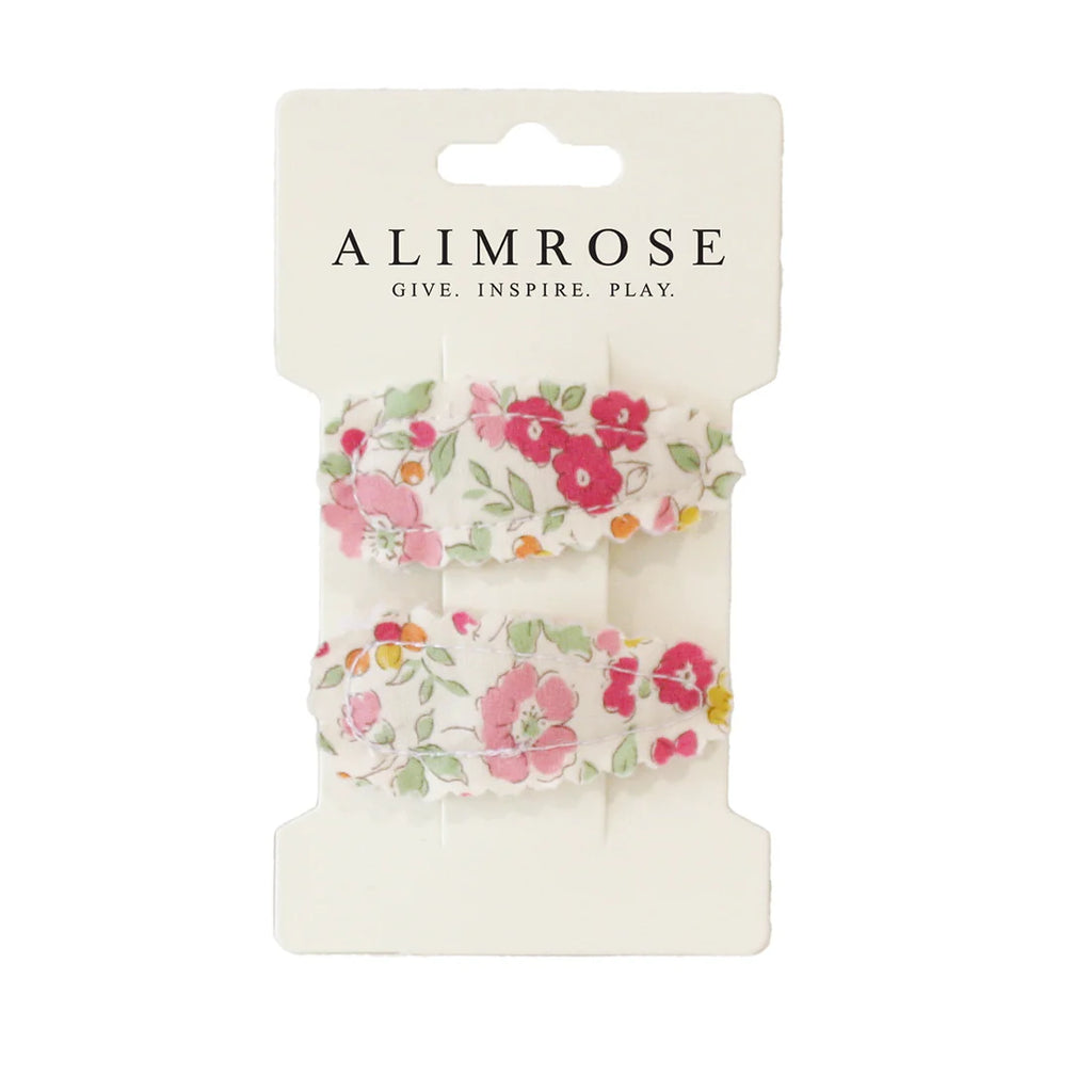 Hair Clip Set - Rose Garden