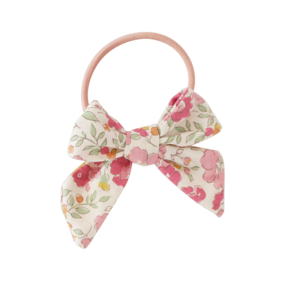 Bow Hair Ties Set - Rose Garden