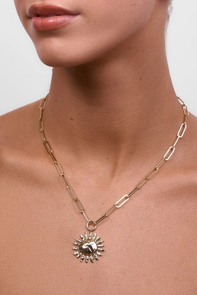 Summer Sun Necklace - Gold