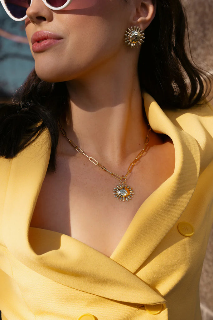 Summer Sun Necklace - Gold
