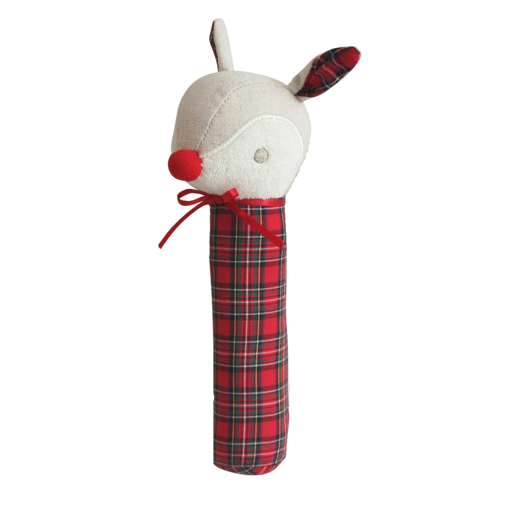 Rudolph Squeaker - Tartan