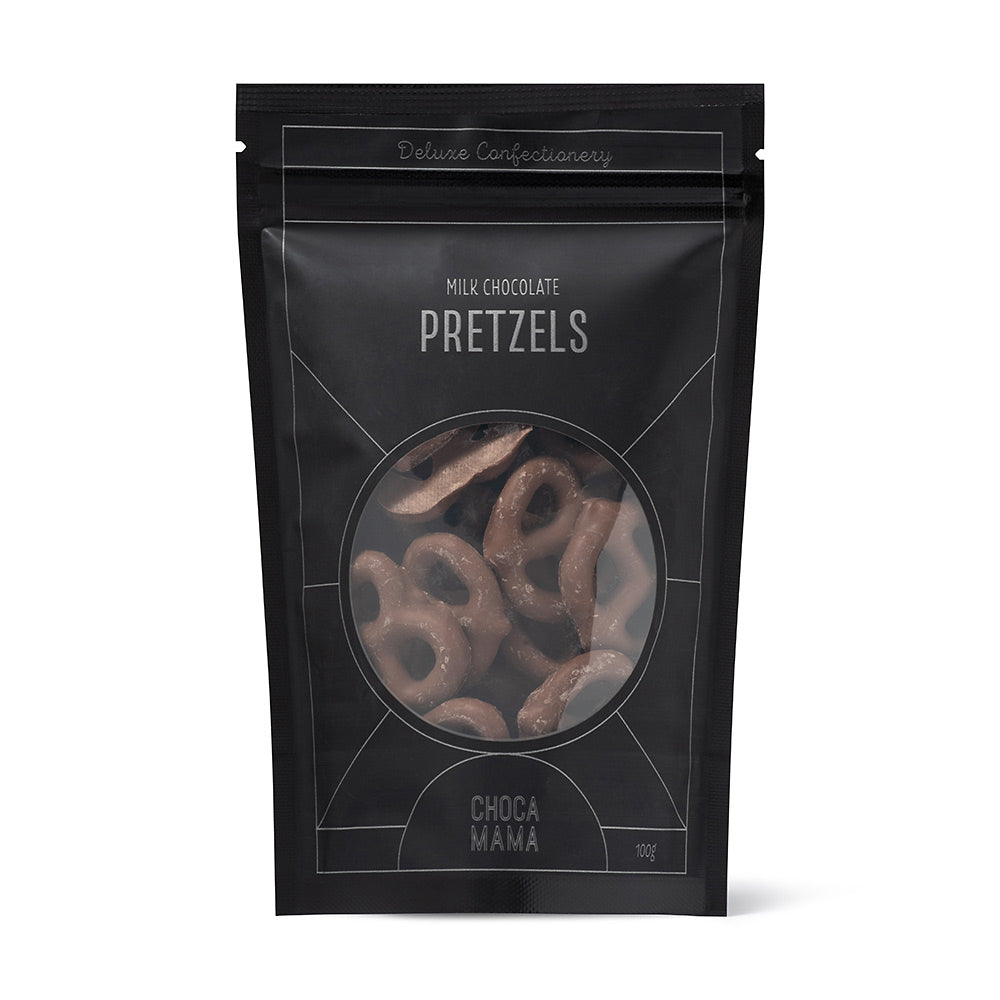 Milk Chocolate Pretzels 100g