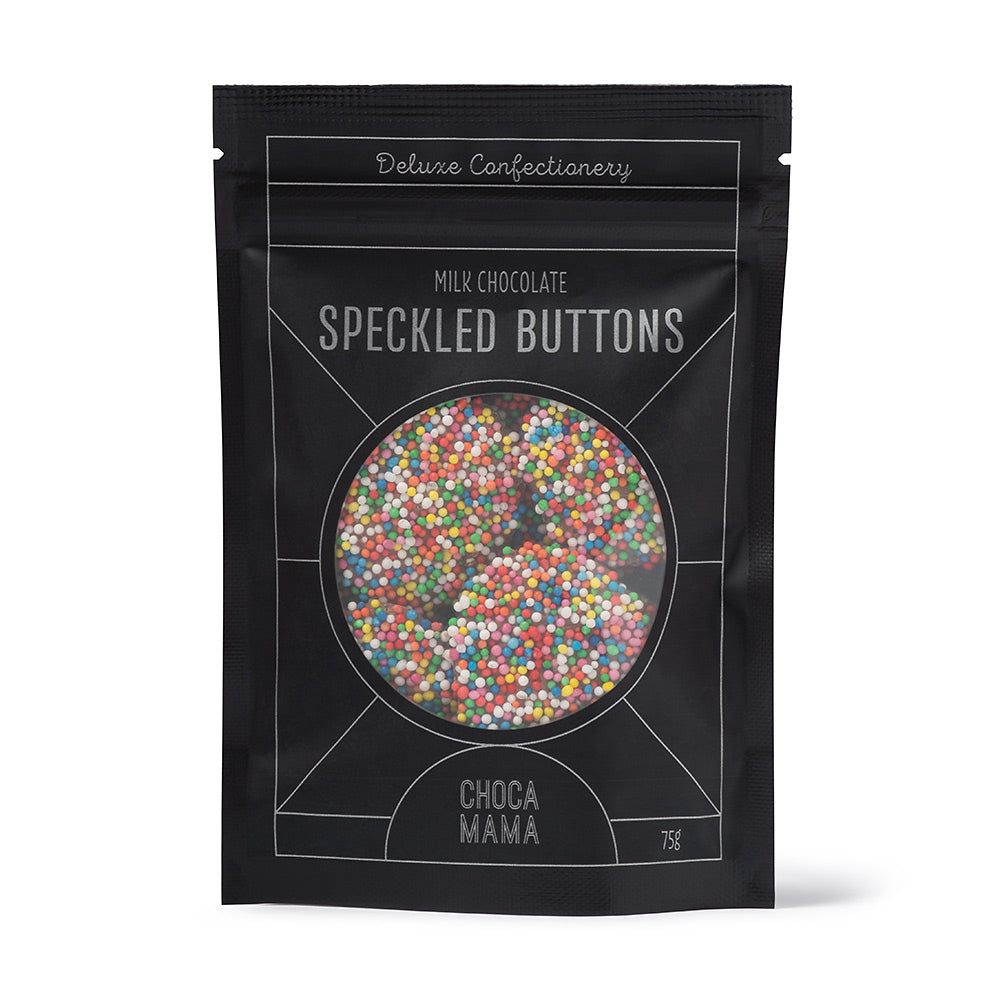 Milk Chocolate Speckled Buttons 75g