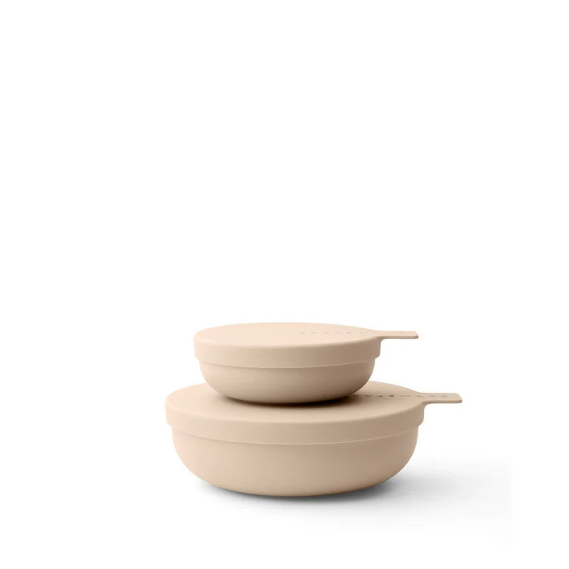 Nesting Bowl 2-Piece Set - Biscotti