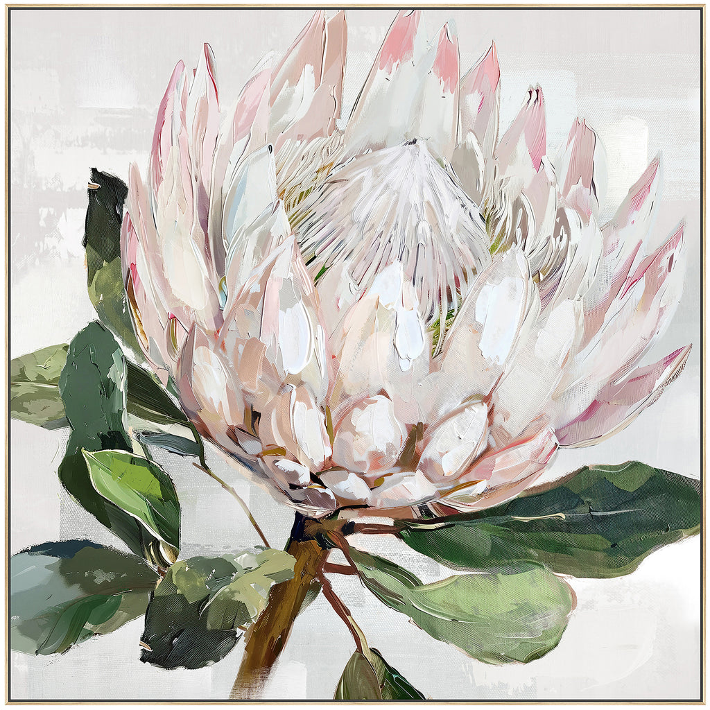 Bloom Bloom Painting - Framed Canvas
