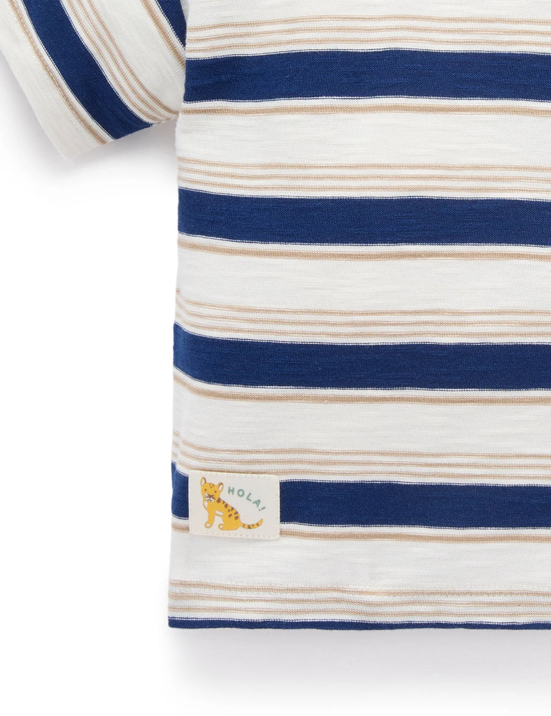 Stiped Relaxed Tee
