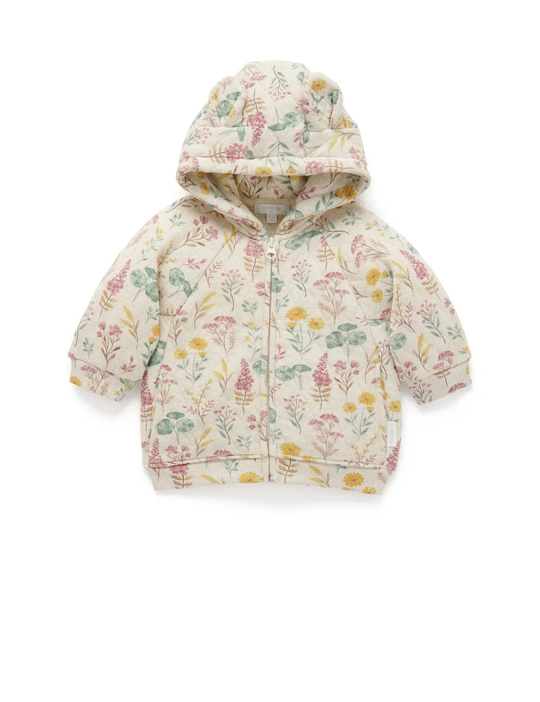 Lilypad Quilted Hoodie