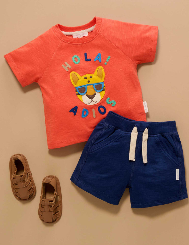 Navy Casual Shorts