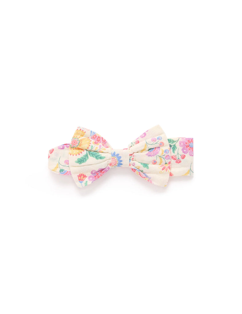 Floral Bow Headband