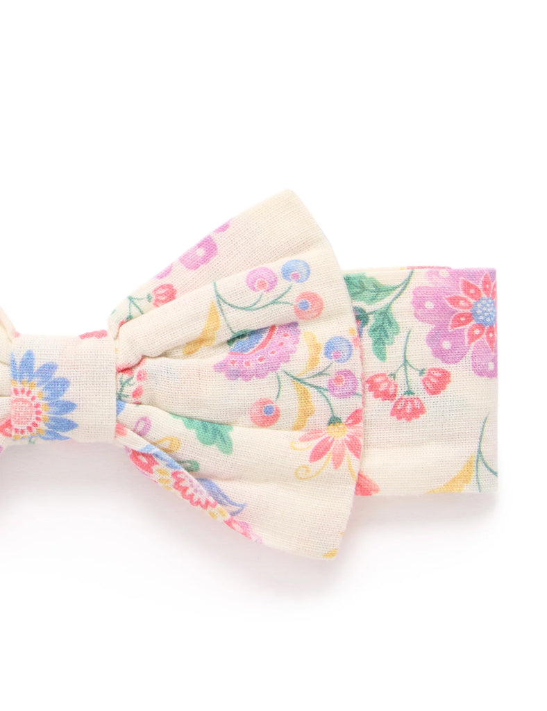 Floral Bow Headband