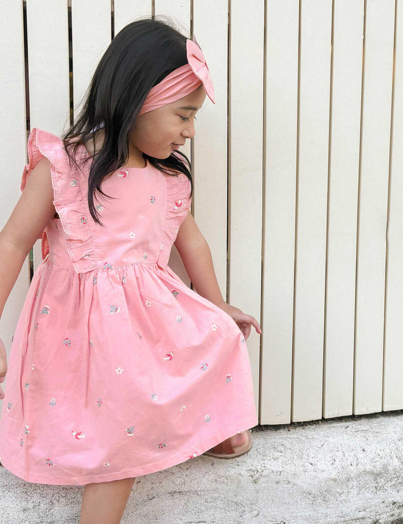 Swallow Broderie Dress
