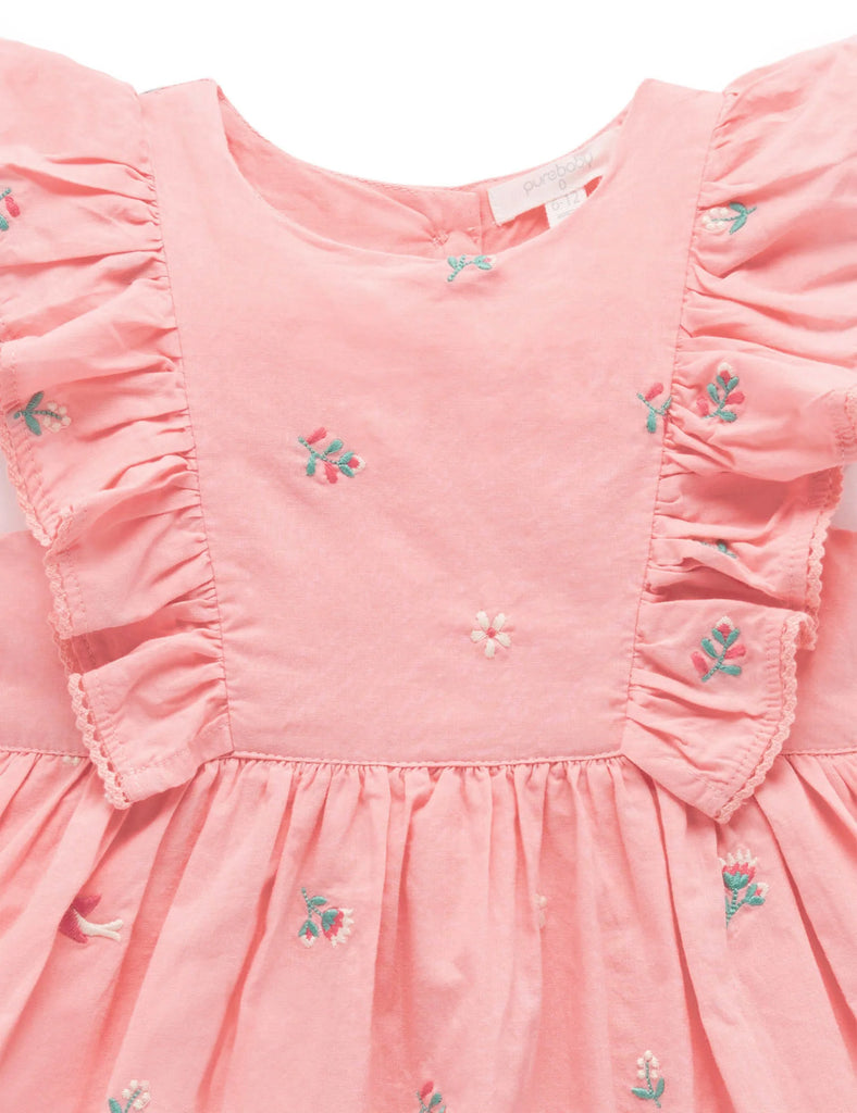 Swallow Broderie Dress