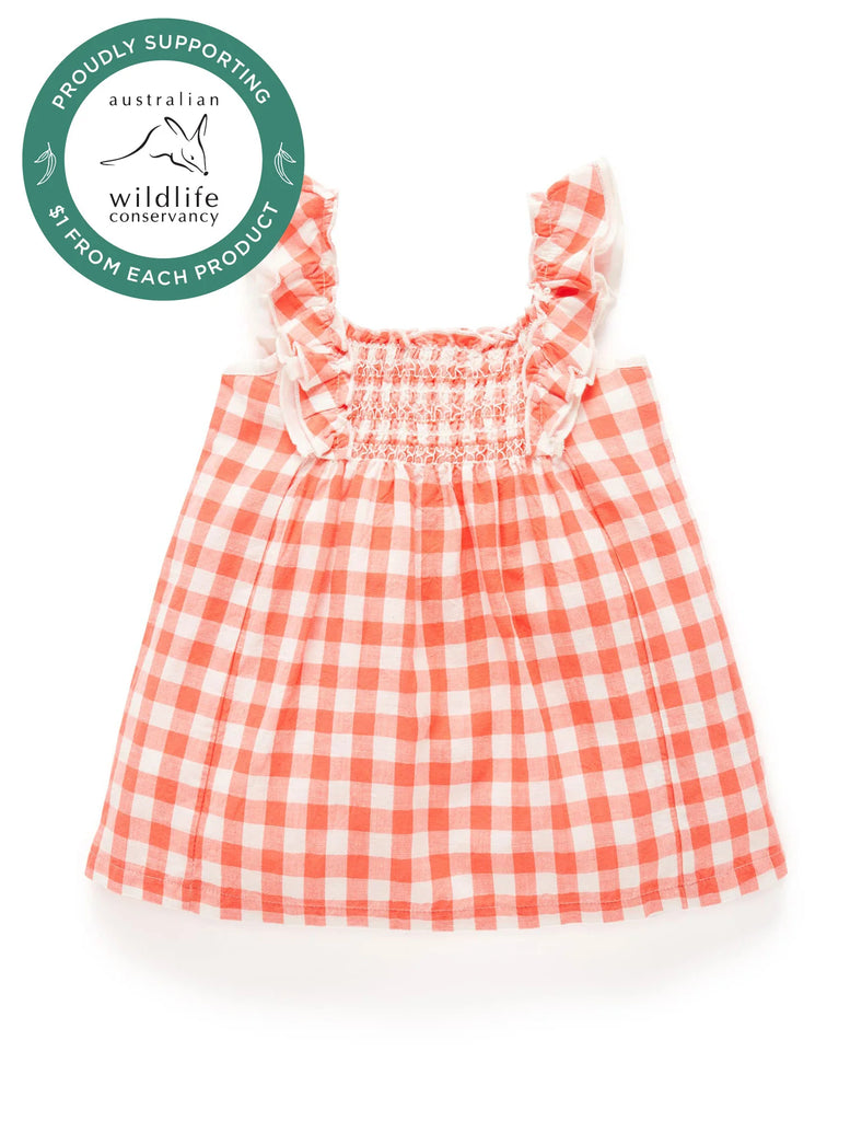 Vintage Gingham Dress - Size 5