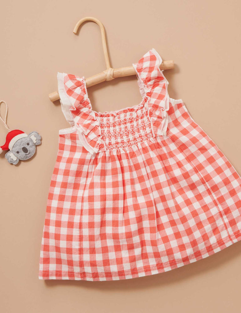 Vintage Gingham Dress - Size 5