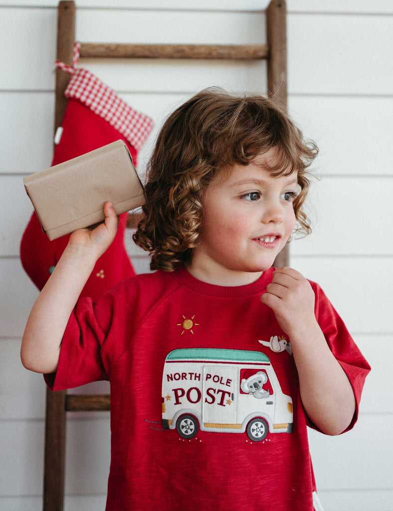 Christmas Postal Van Tee