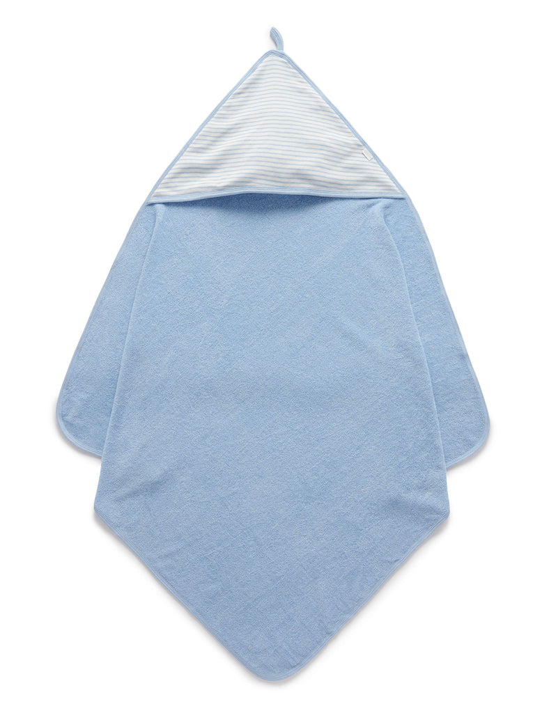 Hooded Towel - Pale Blue