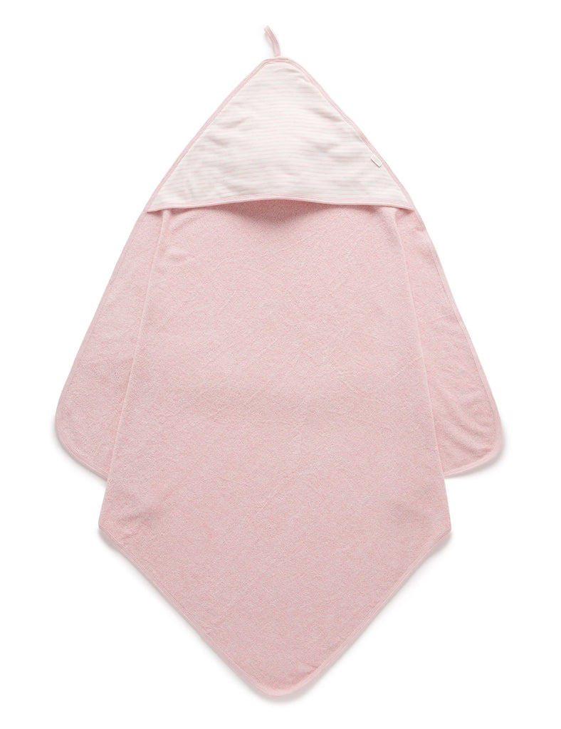 Hooded Towel - Pale Pink
