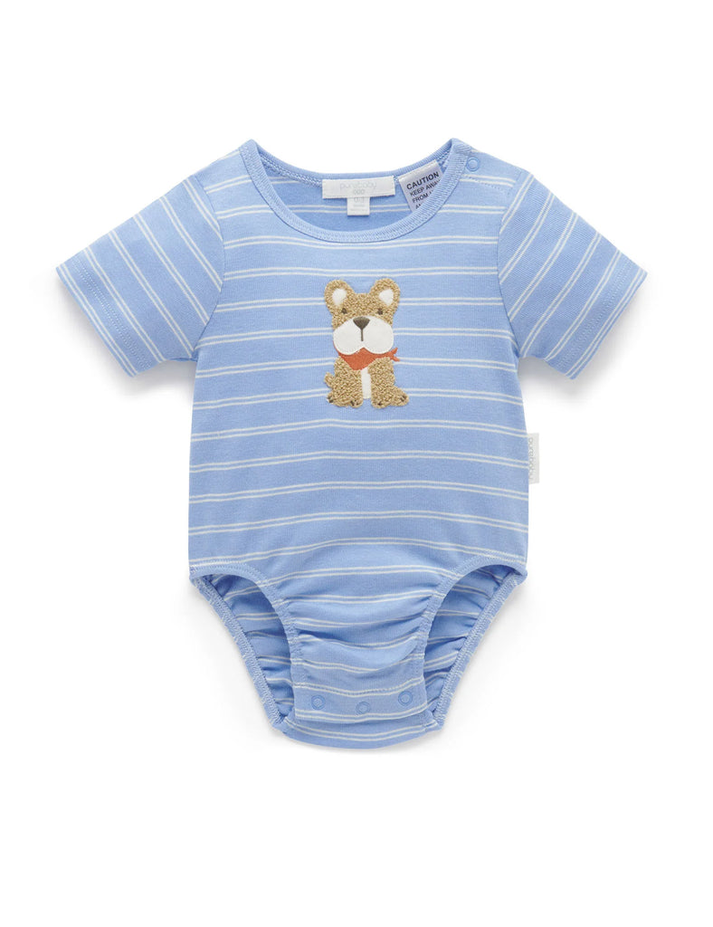 Doggy Applique Bodysuit