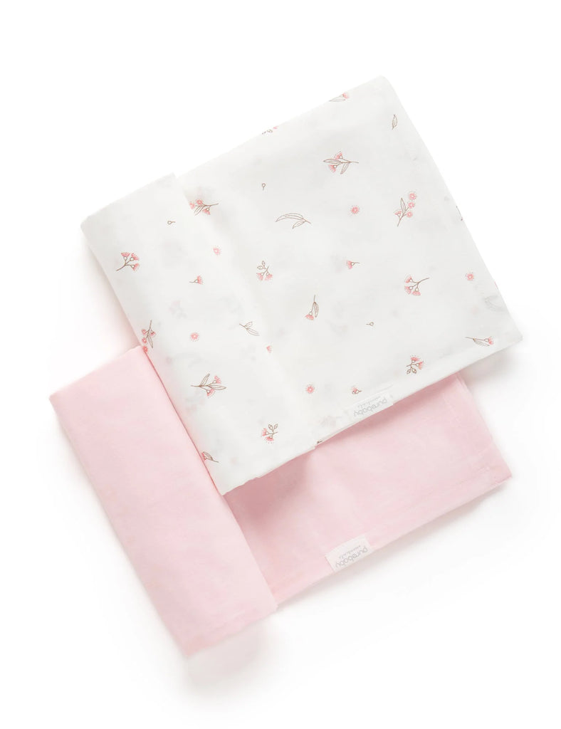 Blossom Muslin Wrap - 2 pack