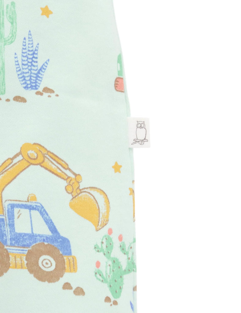 Desert Trucks Short Sleeve Zip Growsuit