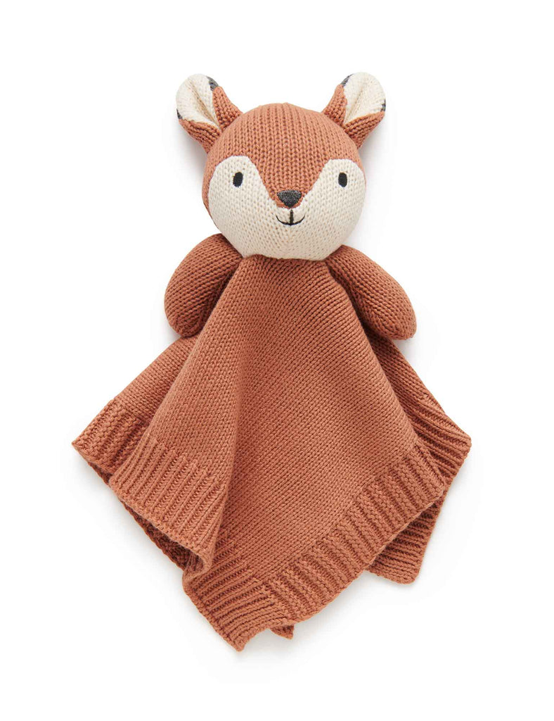 Knitted Fox Comforter