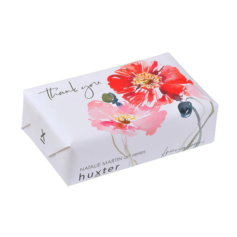 Wrapped Soap - Thank You - Poppies