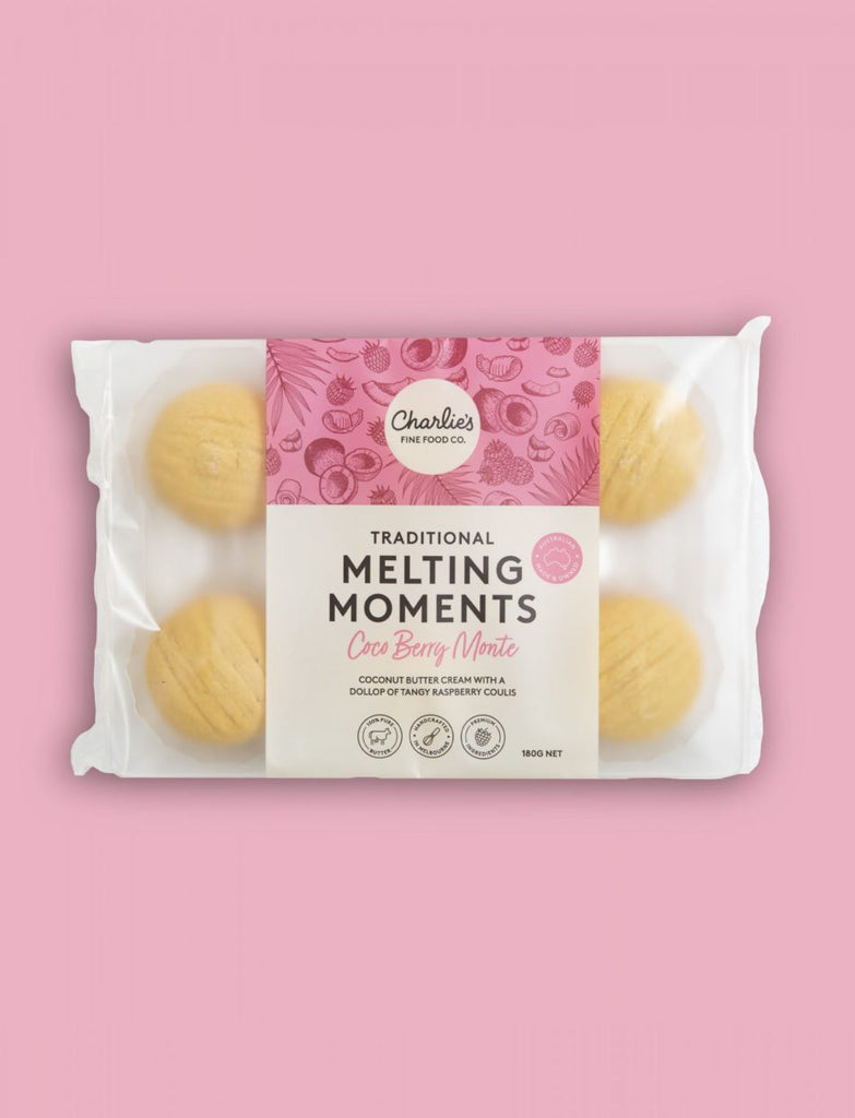 Coco Berry Monte Melting Moments 180g