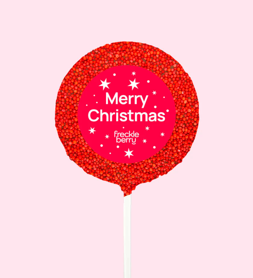 Round Freckle Pop - Merry Christmas
