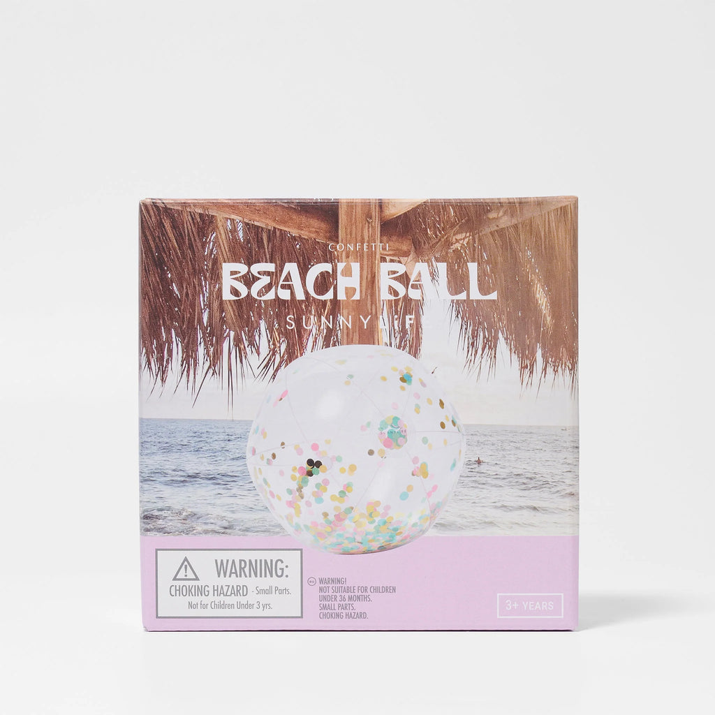 Inflatable Beach Ball - Confetti Multi