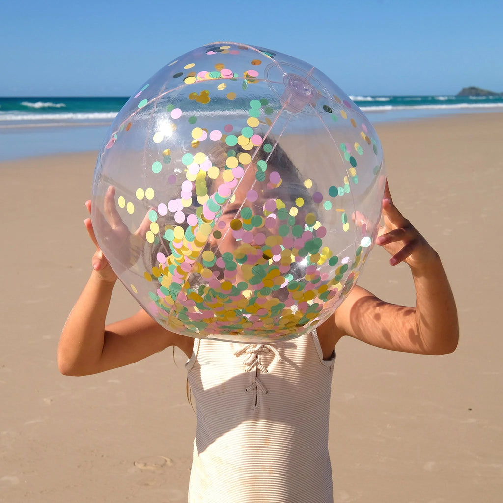 Inflatable Beach Ball - Confetti Multi