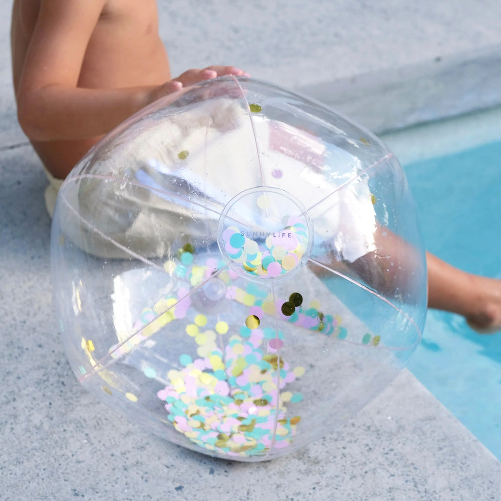 Inflatable Beach Ball - Confetti Multi