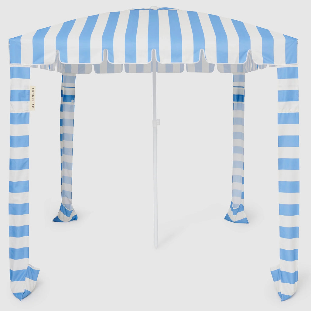 Beach Cabana - Le Weekend Mid Blue Cream