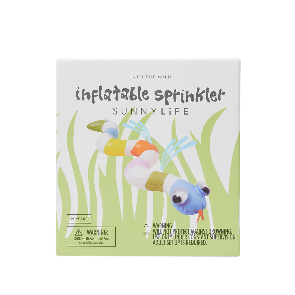Inflatable Snake Sprinkler - Into the Wild