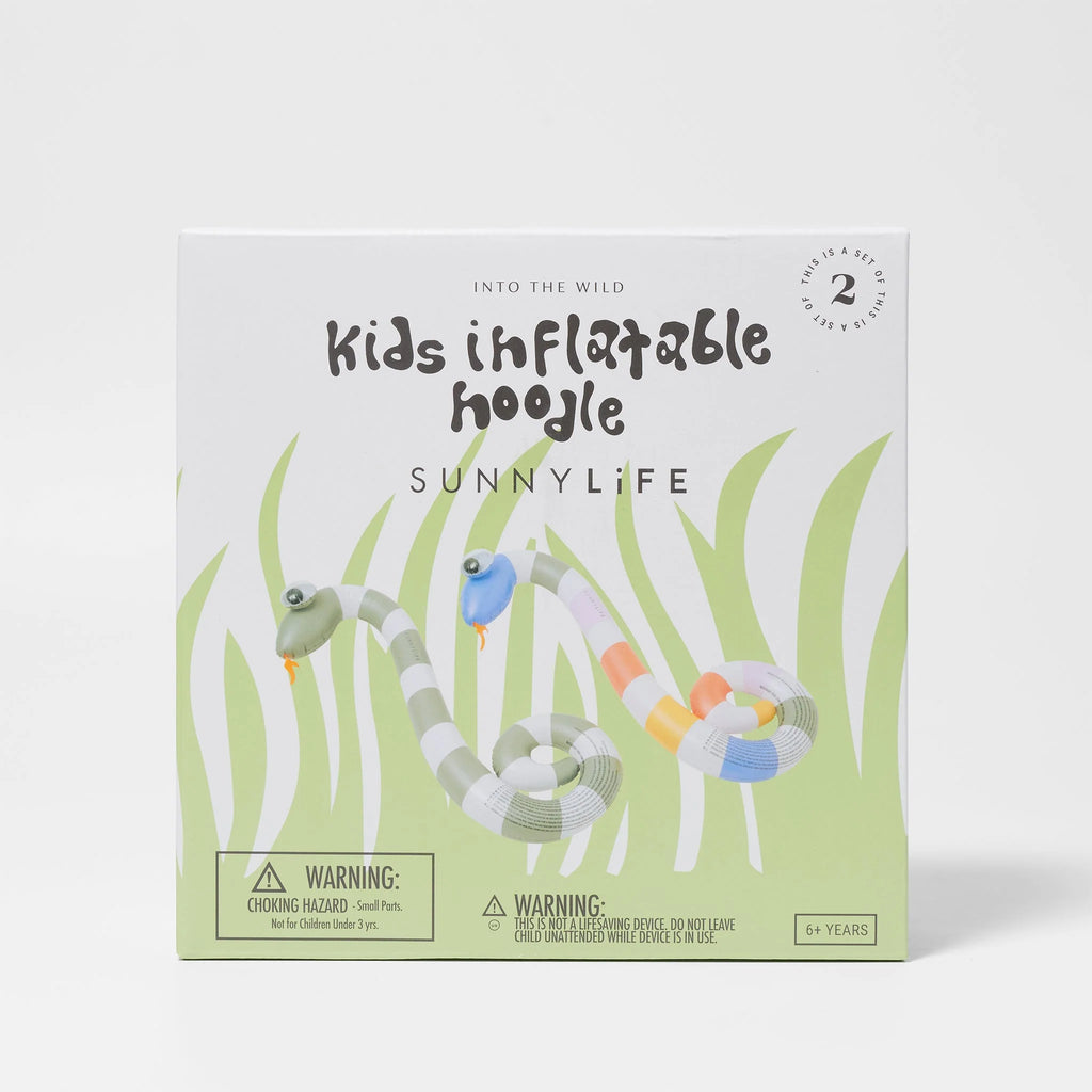 Kids Inflatable Noodles - Into the Wild Multi (Set of 2)