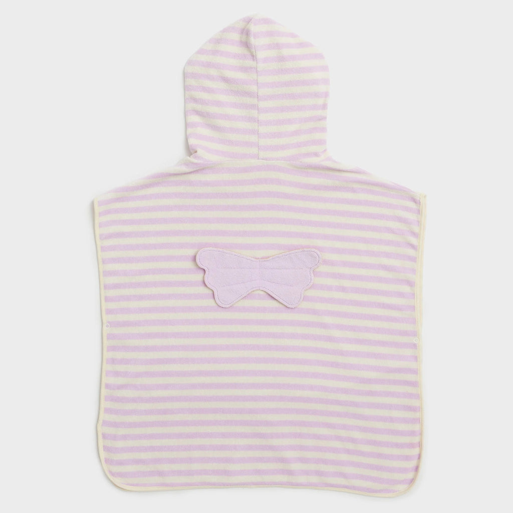 Kids Hooded Towel - Princess Swan Soft Lilac